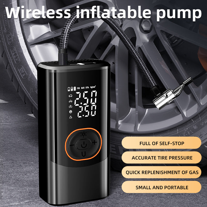 Tire Inflator with Digital Pressure Gauge Portable