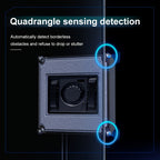 Window Cleaning Robot The Automatic Sprays Water Automatically, The Square Window Cleaning Robot Glass Robot Remote Control Electric Planning Intelligent Window Cleaning Artifact HC-21B.