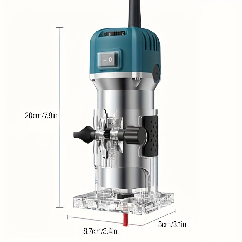 Trimmer High-Power Electric Hand  - Copper Body, Industrial Grade Tool with US Plug