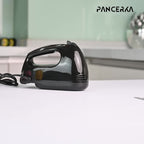 Mixer PANCERKA 7-Speed Handheld Electric Whisk Mixer - Durable Metal, 220V Plug, Multiple Color Options (White, Black, Yellow, Green, Pink, Blue), Perfect for Baking & Food Preparation, Kitchen Mixer | Modern Kitchen Mixer | Durabl