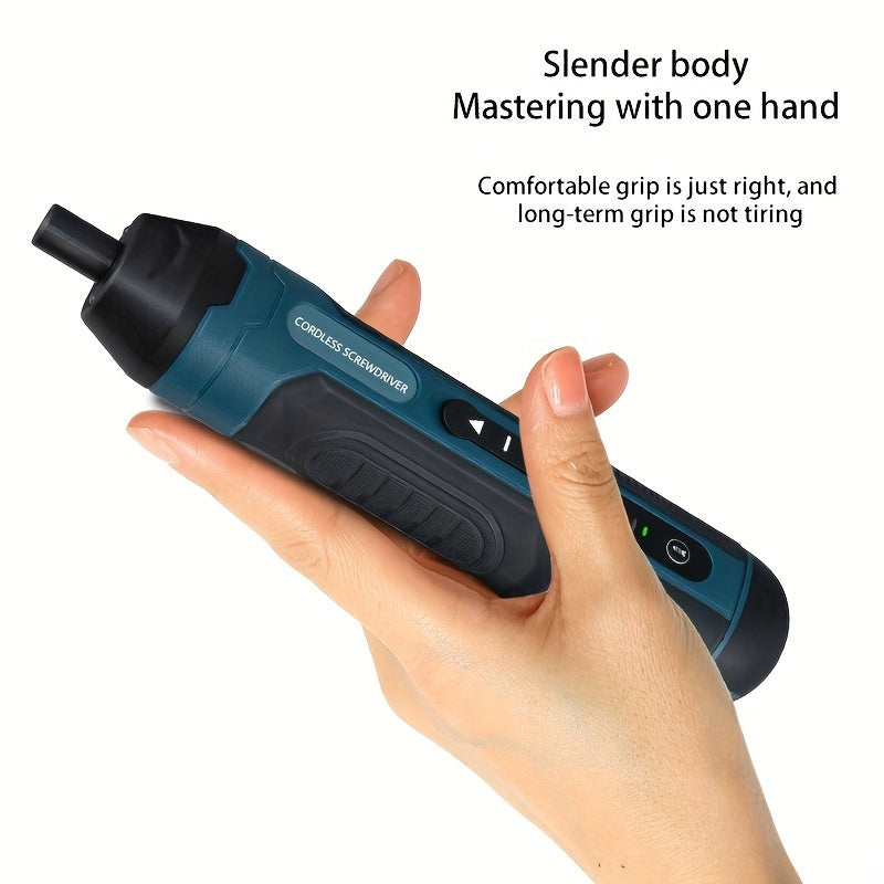 Screwdriver 3.6V lithium Cordless Electric Screwdriver Set Power Screwdriver 4 torque setting