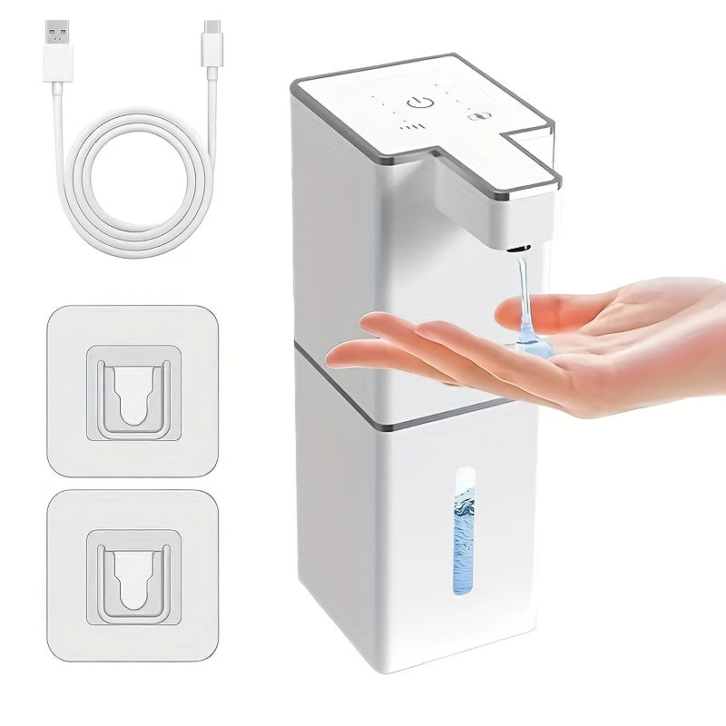 Soap Dispenser Four-Speed Adjustable Automatic , 400ml Extra Large Capacity
