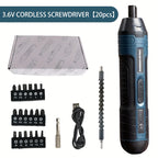 Screwdriver 3.6V lithium Cordless Electric Screwdriver Set Power Screwdriver 4 torque setting