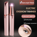 Eyebrow Trimmer for Men & Women -USB- Electric  Automatic Hair Removal Pen with Stainless Steel Blade