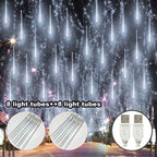 Light 1/2pcs 5.0/10.0meter 8/16 tube meteor shower light, USB power supply