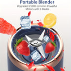 Juicer Portable Multi-Function  with Rechargeable Battery - Compact Food-Grade PP Cup, On-the-Go Use, Cross-Border Wholesale