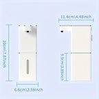 Soap Dispenser Four-Speed Adjustable Automatic , 400ml Extra Large Capacity