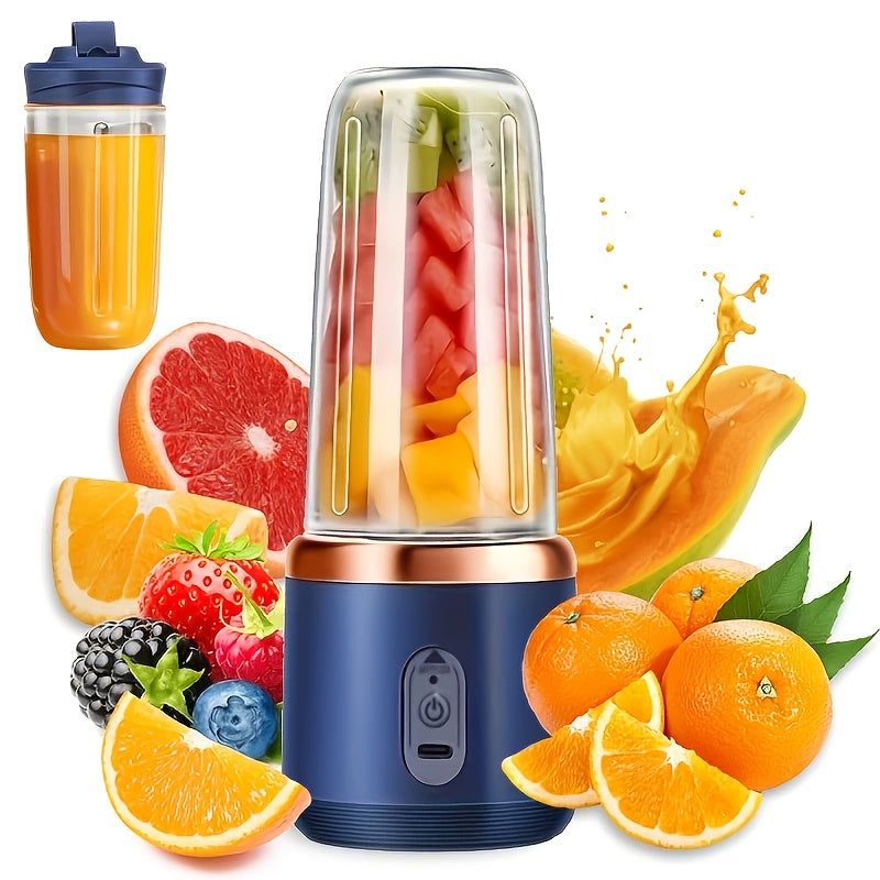 Juicer Portable Multi-Function  with Rechargeable Battery - Compact Food-Grade PP Cup, On-the-Go Use, Cross-Border Wholesale