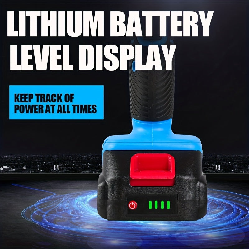 Screwdriver 1 Set JAVN 20V Cordless Drill Electric Screwdriver, Mini Wireless Power Driver DC Lithium-Ion Battery 3/8-Inch
