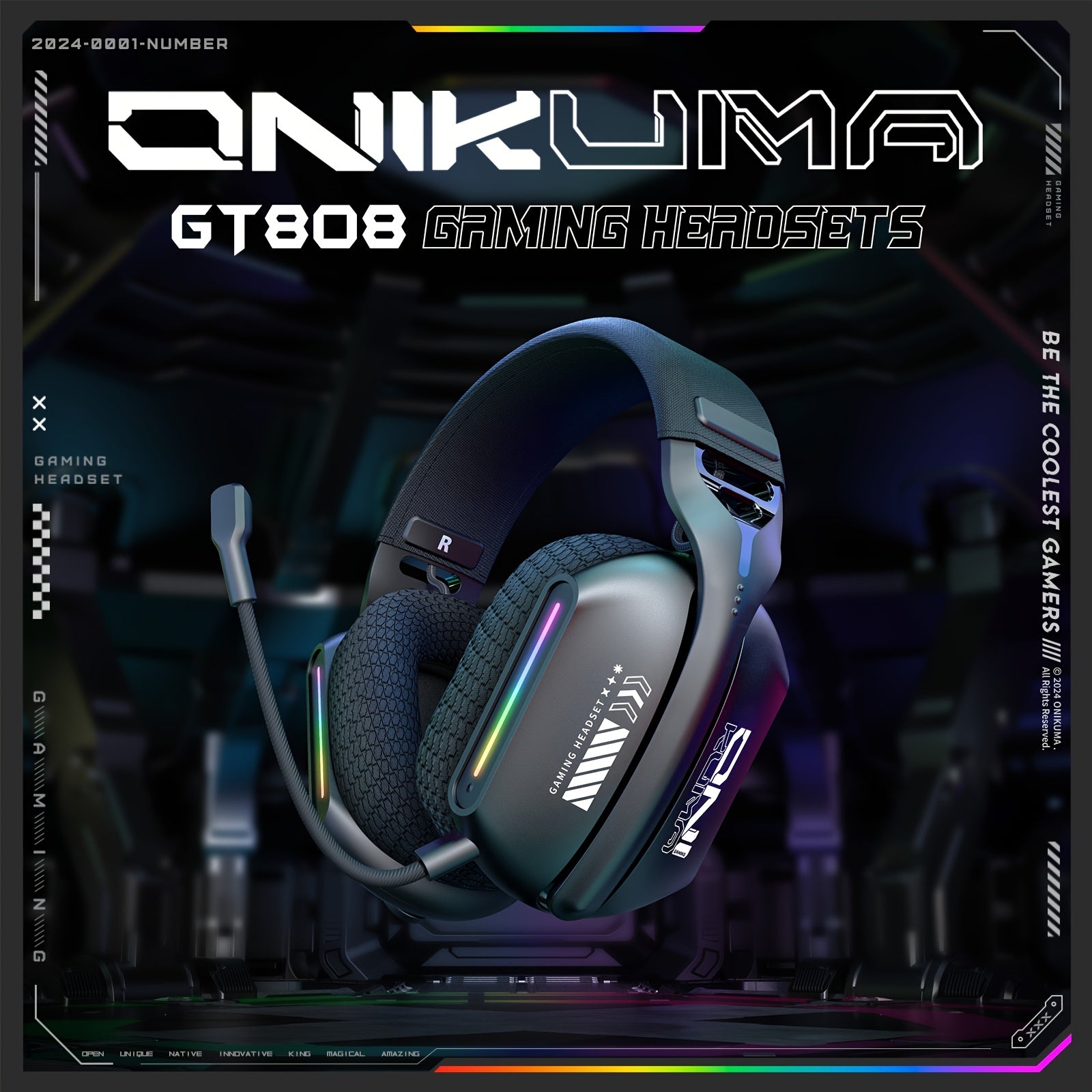 Headset Tri-Mode Wireless  for PS5/PS4/FPS Gaming