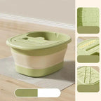 Foot Spa Bath Tub Portable Folding  with Built-In Massager - not electric