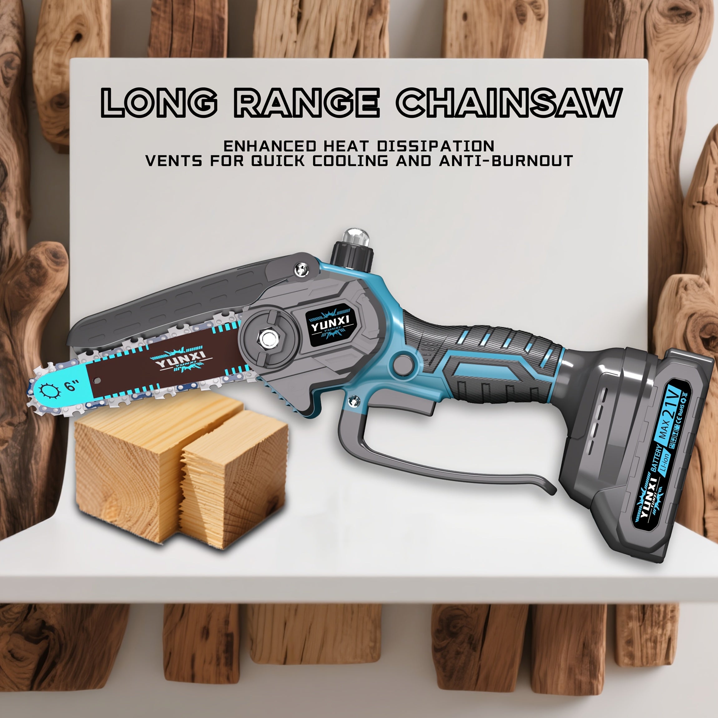 Chainsaw Rechargeable Battery Mini Lithium