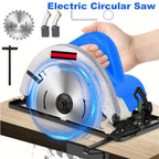 Saw Circular Compact Electric  Saw, 1500W, 7-1/2 Inch Adjustable Cutting Depth,