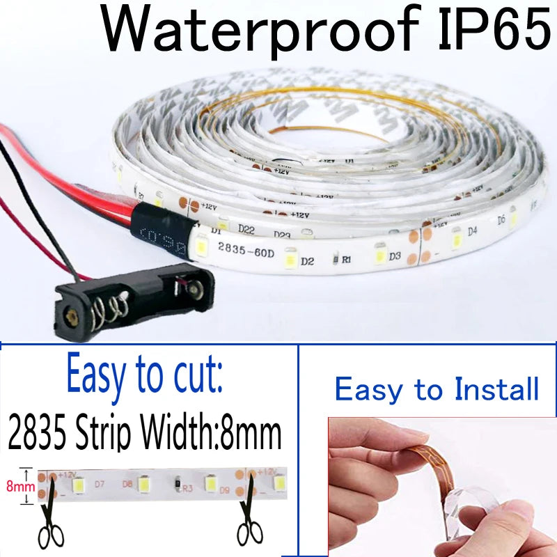 LED Under Cabinet Light Battery Night Lamp