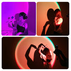 RGB LED Rainbow Projection Light for Photography & Live Streaming