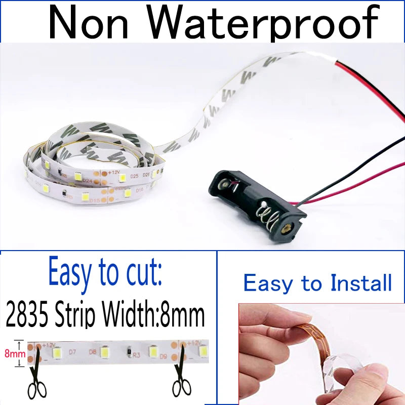 LED Under Cabinet Light Battery Night Lamp