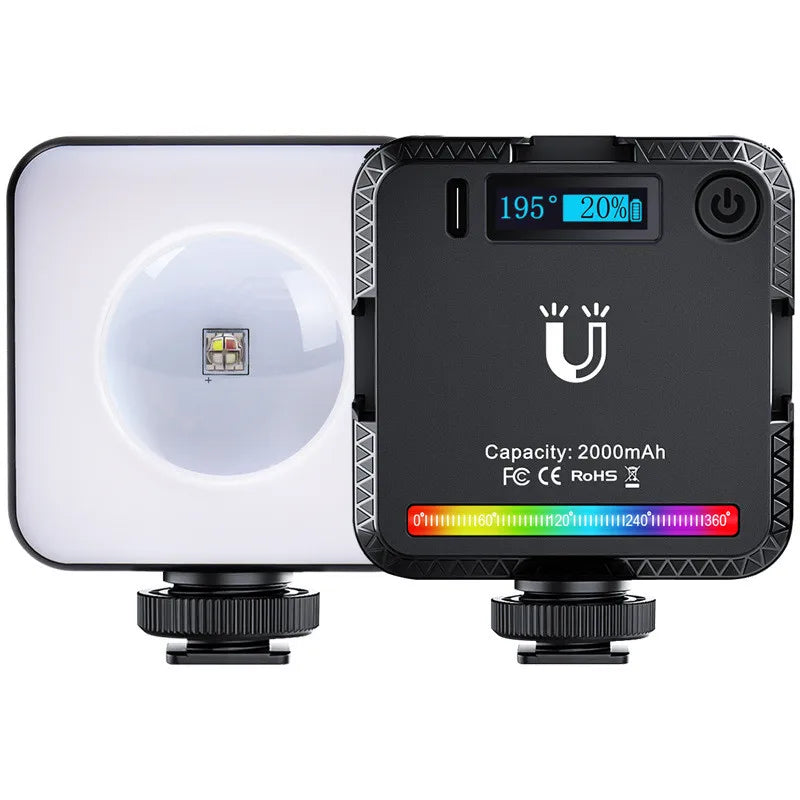 RGB LED Rainbow Projection Light for Photography & Live Streaming