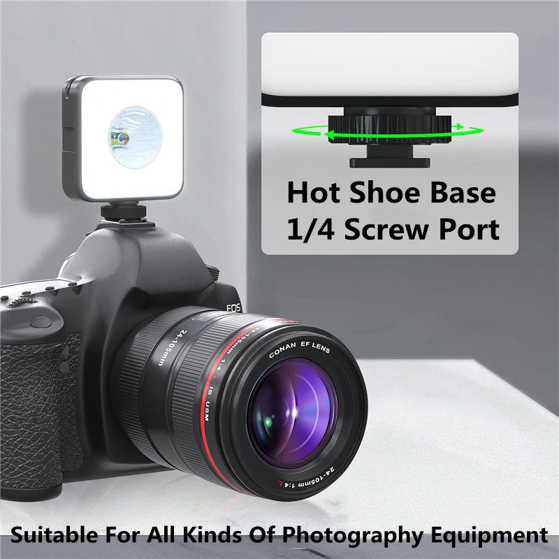 RGB LED Rainbow Projection Light for Photography & Live Streaming