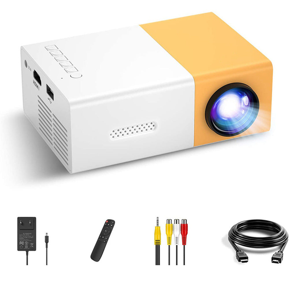 YG300 Smart Mini Projector – 720P HD Mobile Theater