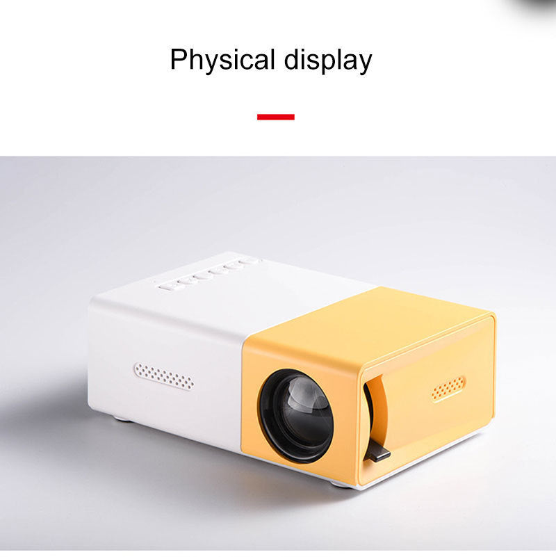 YG300 Smart Mini Projector – 720P HD Mobile Theater