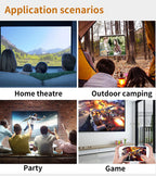 YG300 Smart Mini Projector – 720P HD Mobile Theater
