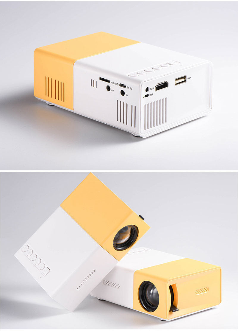 YG300 Smart Mini Projector – 720P HD Mobile Theater