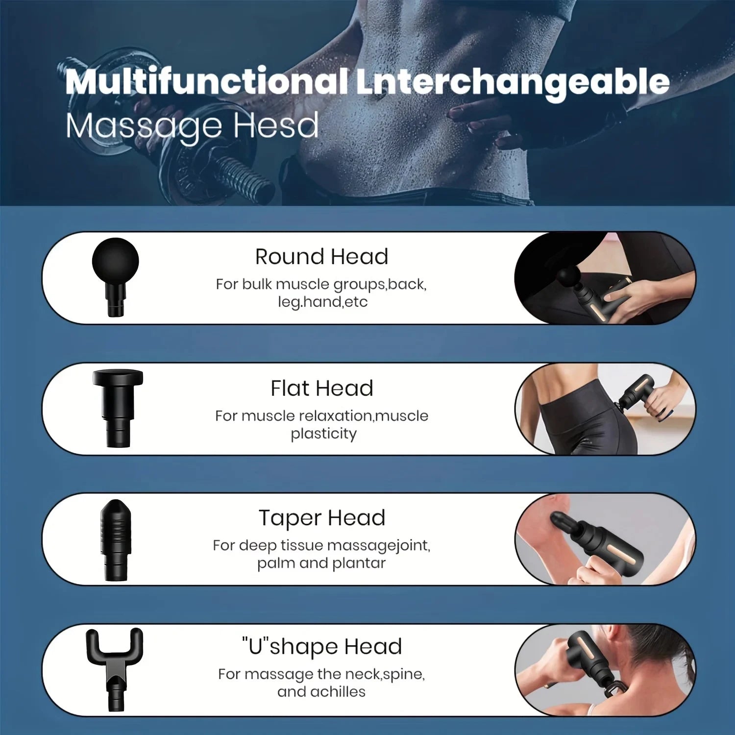Electric Muscle Massager Gun