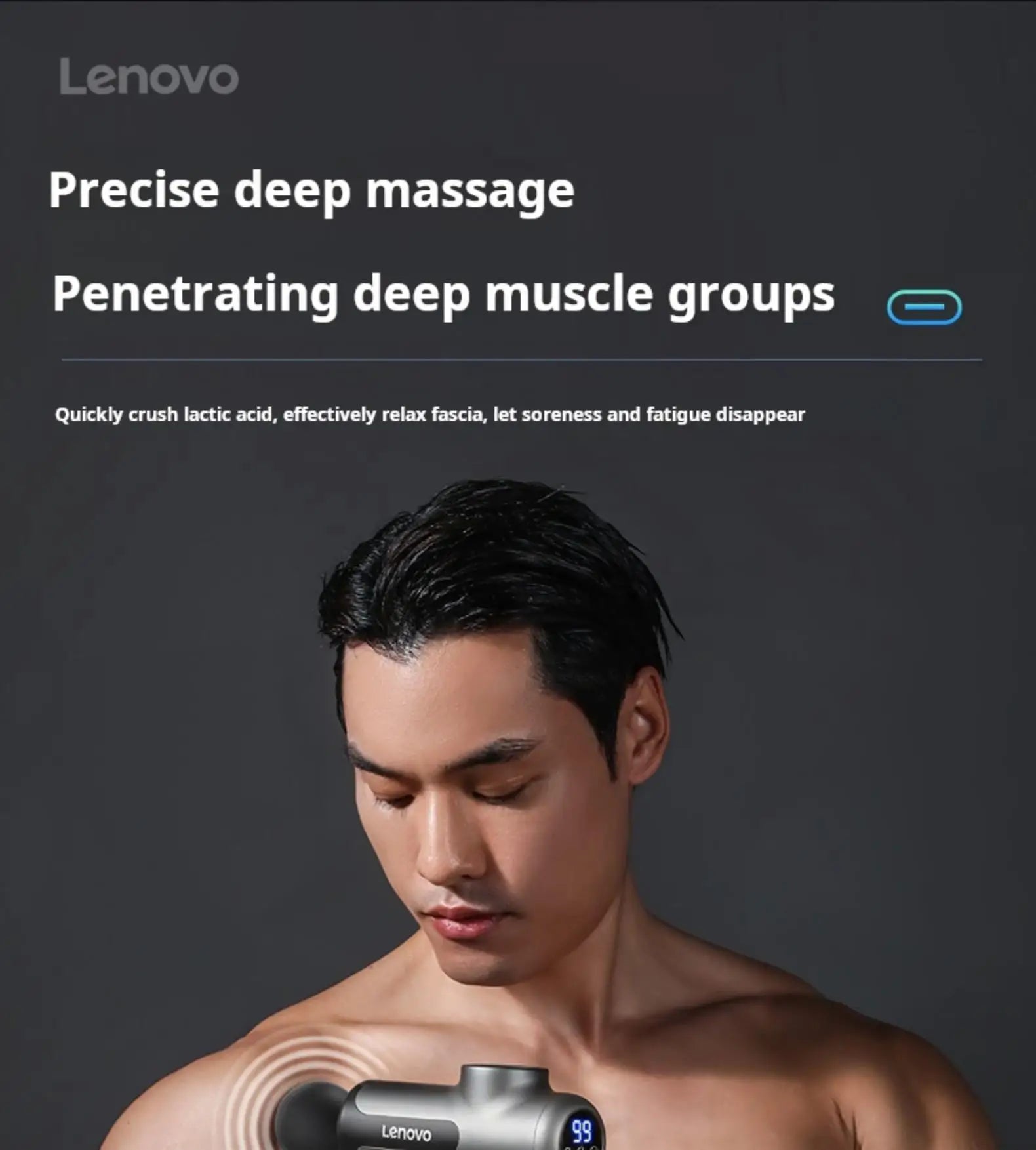 Lenovo Deep Tissue Massage Gun