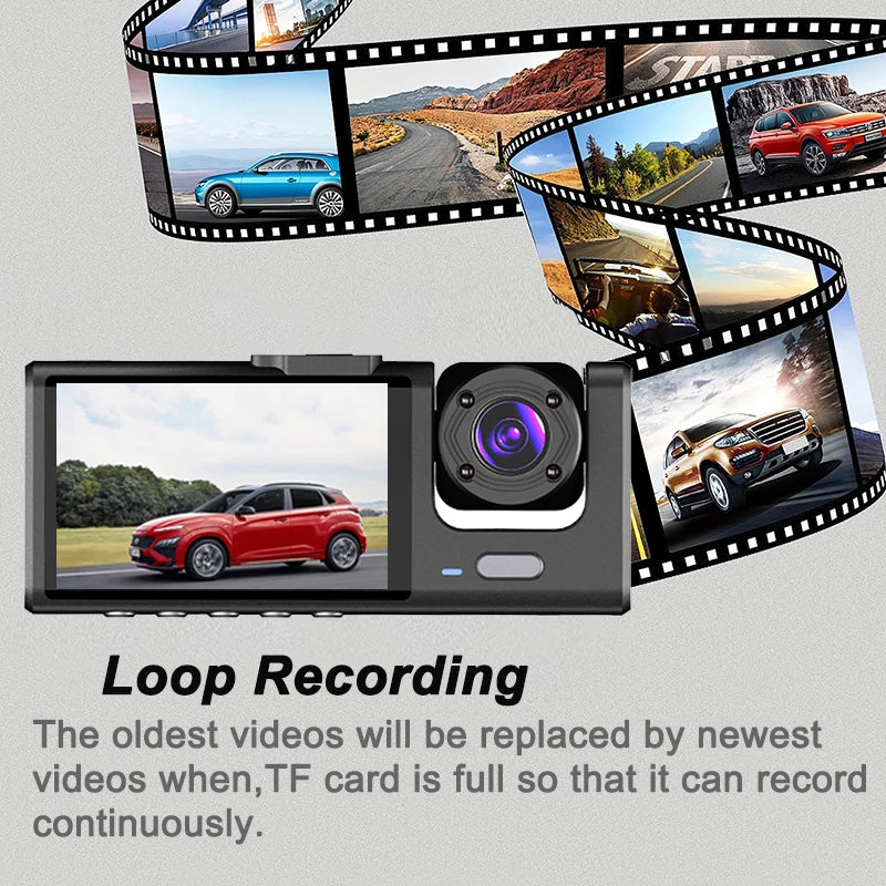 1080P Dual/Triple Camera Dash Cam