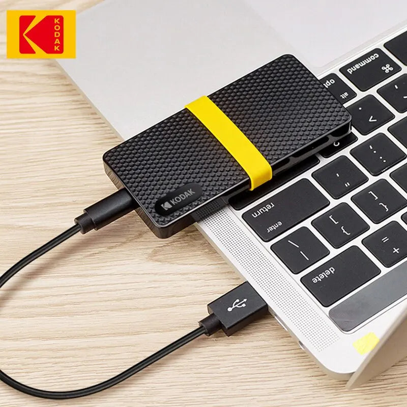 Kodak X200 Portable SSD – USB 3.1 Type-C