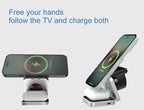 Foldable 3-in-1 Magnetic Wireless Charger
