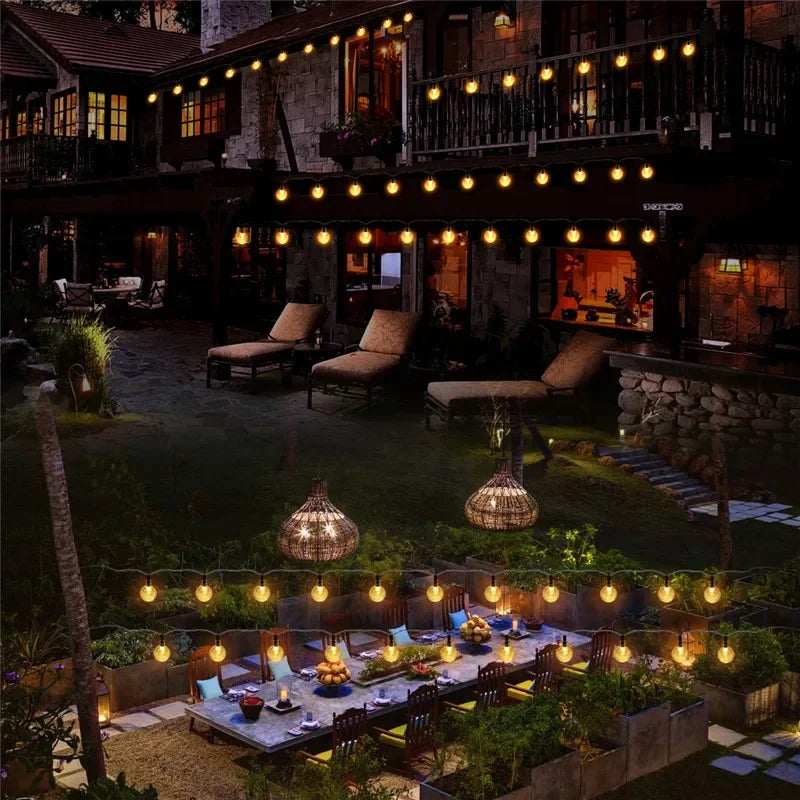 LED Outdoor Fairy Lights – IP65 Waterproof
