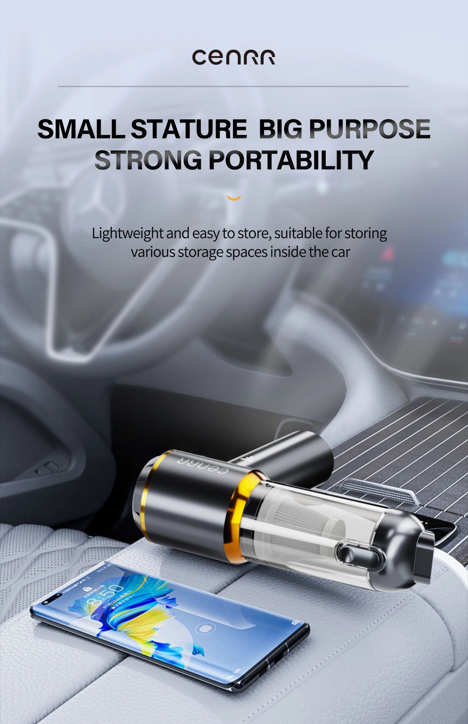 Portable Handheld Car Vacuum Cleaner