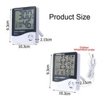 HTC-2/HTC-1 Digital Thermo-Hygrometer with Clock