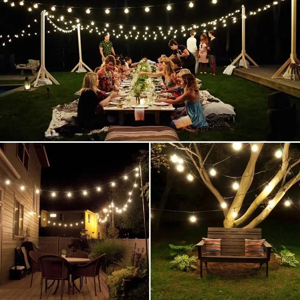LED Outdoor Fairy Lights – IP65 Waterproof