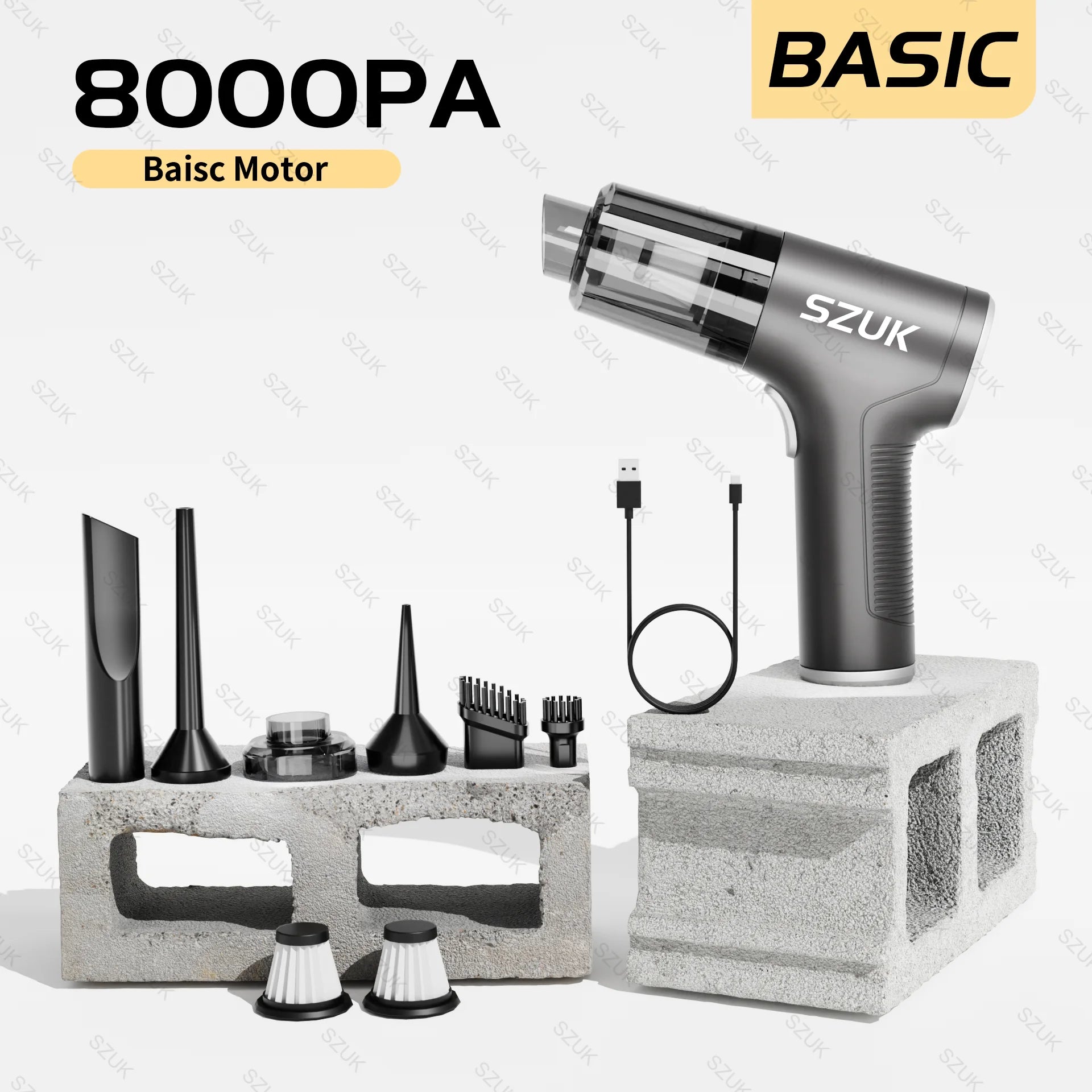 98000PA Mini Multipurpose Vacuum Cleaner