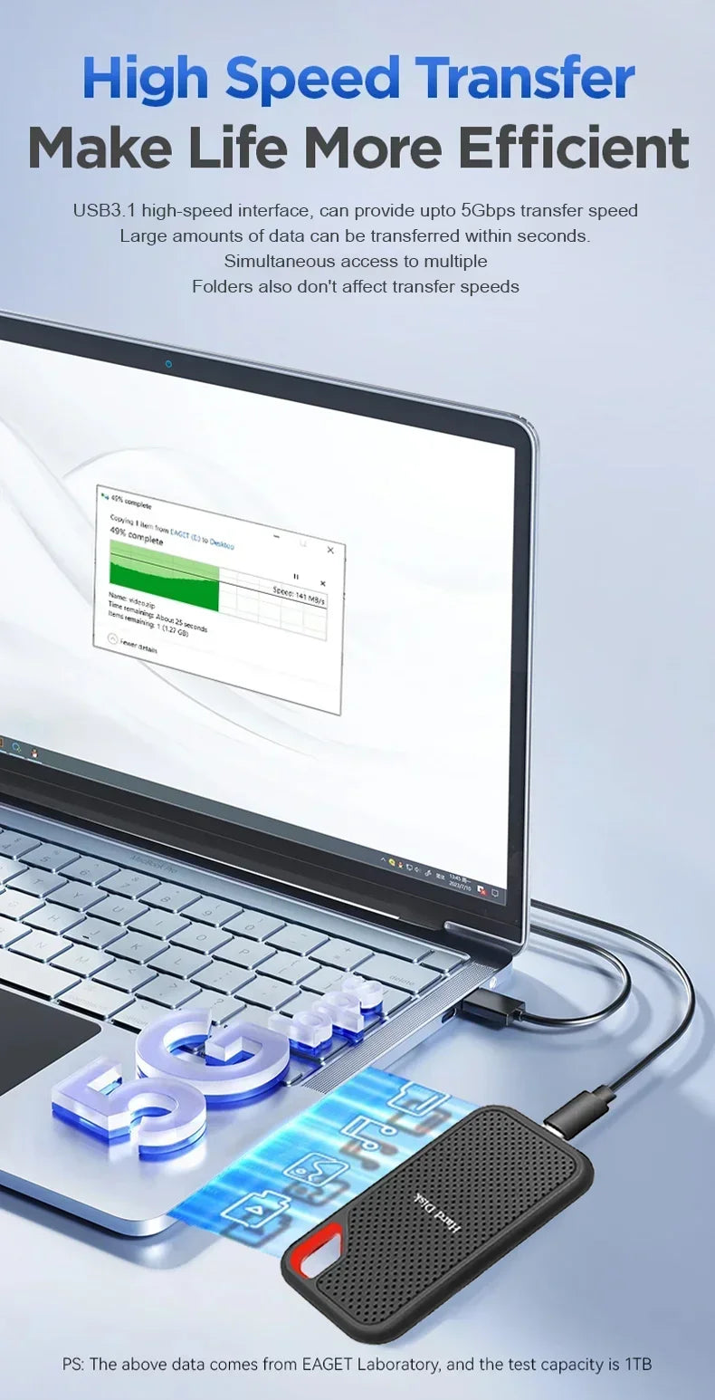 1TB Type-C External Storage