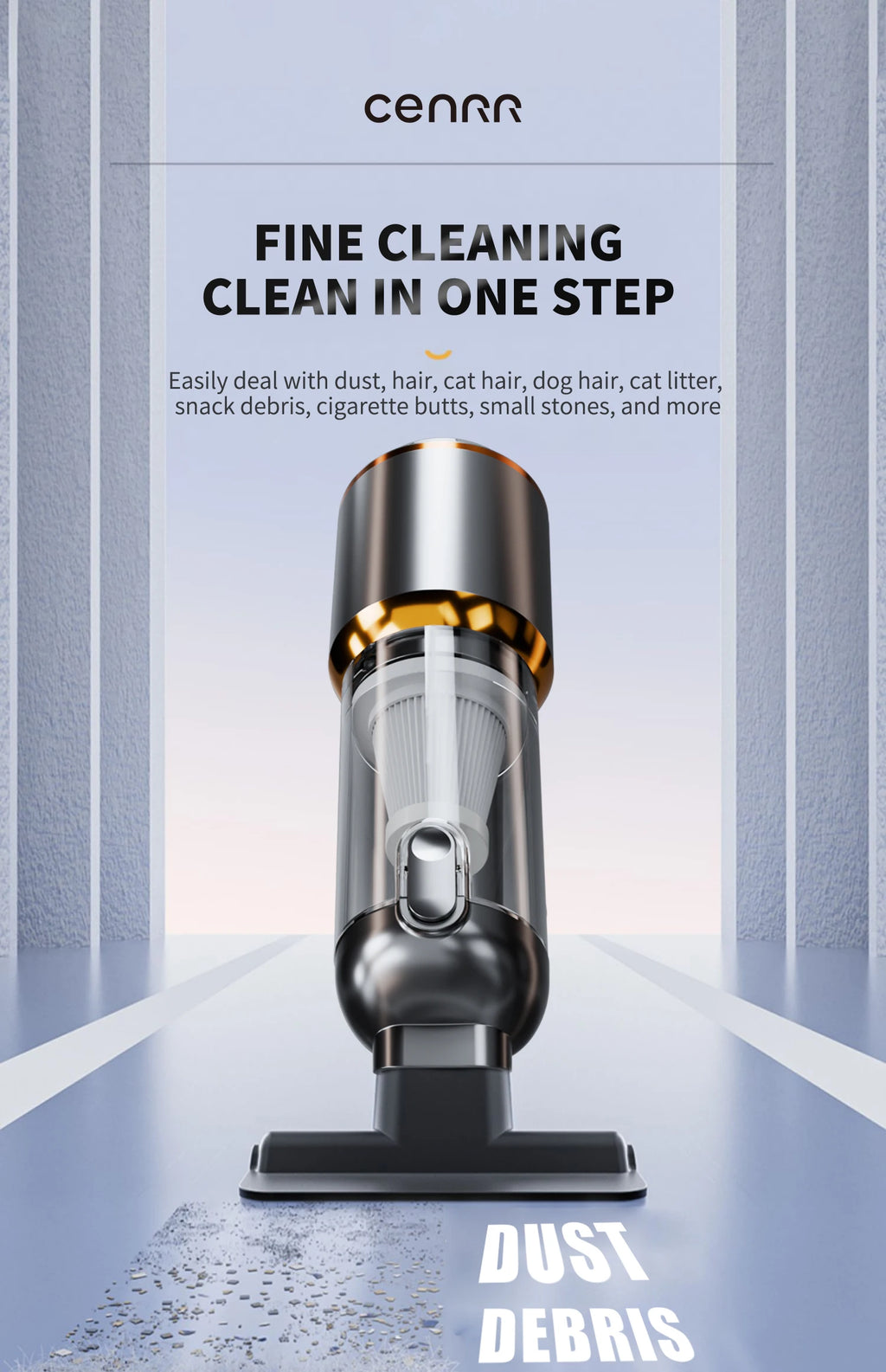 Portable Handheld Car Vacuum Cleaner