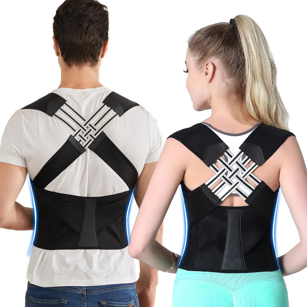 Adjustable Back Brace & Posture Corrector