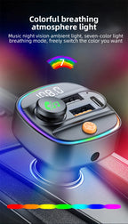 Bluetooth 5.3 FM Transmitter & MP3 Player