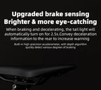 Bicycle Tail Light ROCKBROS Smart Brake Sensing Rear Bike Light