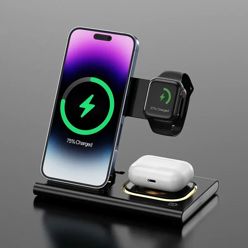 Wireless Charging Dock – iPhone | Watch | AirPods