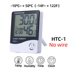HTC-2/HTC-1 Digital Thermo-Hygrometer with Clock