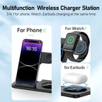 Wireless Charger for iPhone, Watch & AirPods
