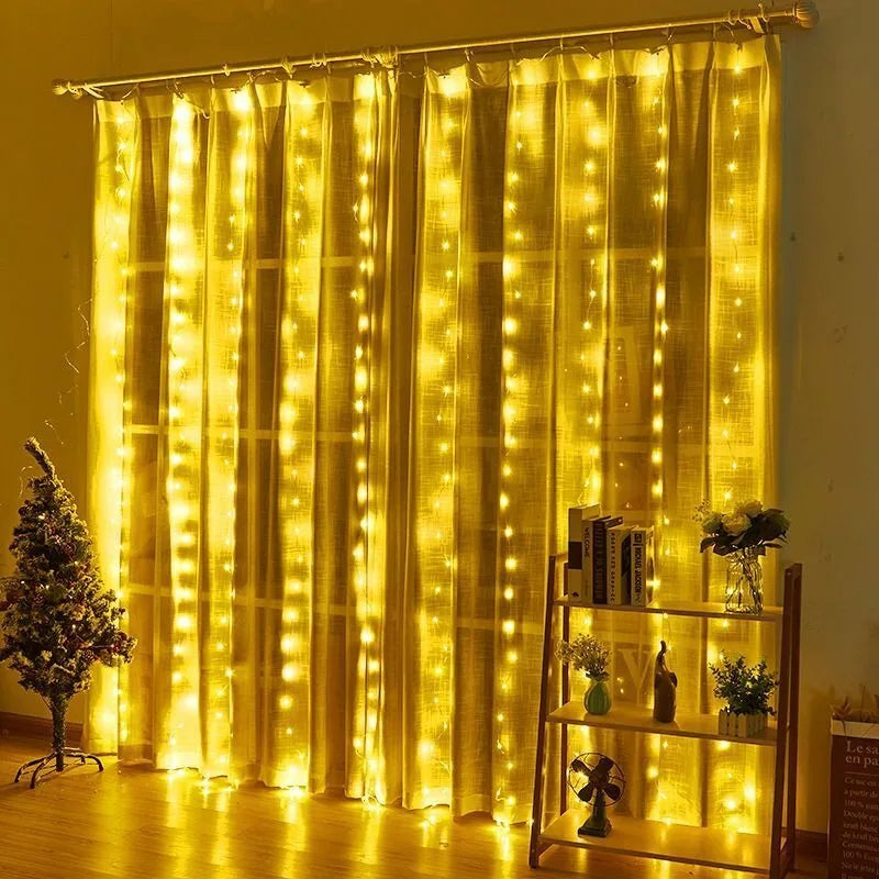 String Lights with Remote USB