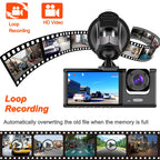 1080P Dual/Triple Camera Dash Cam