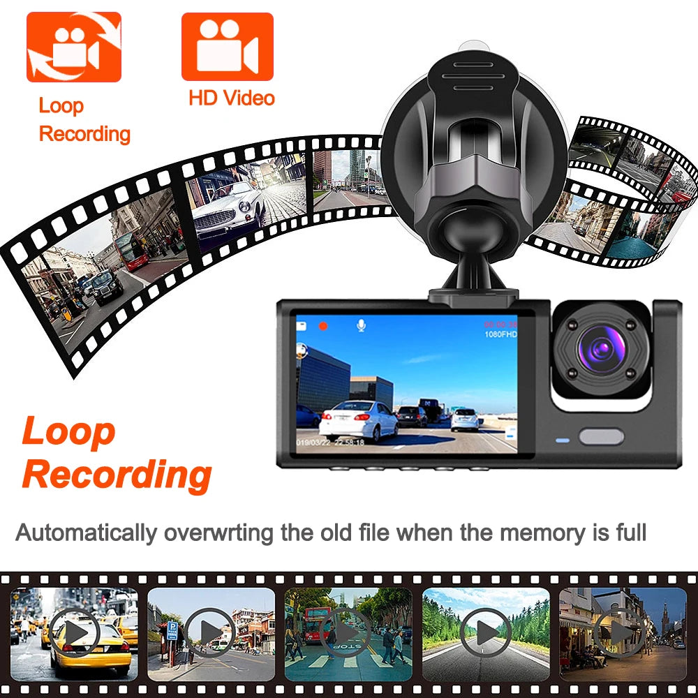 1080P Dual/Triple Camera Dash Cam