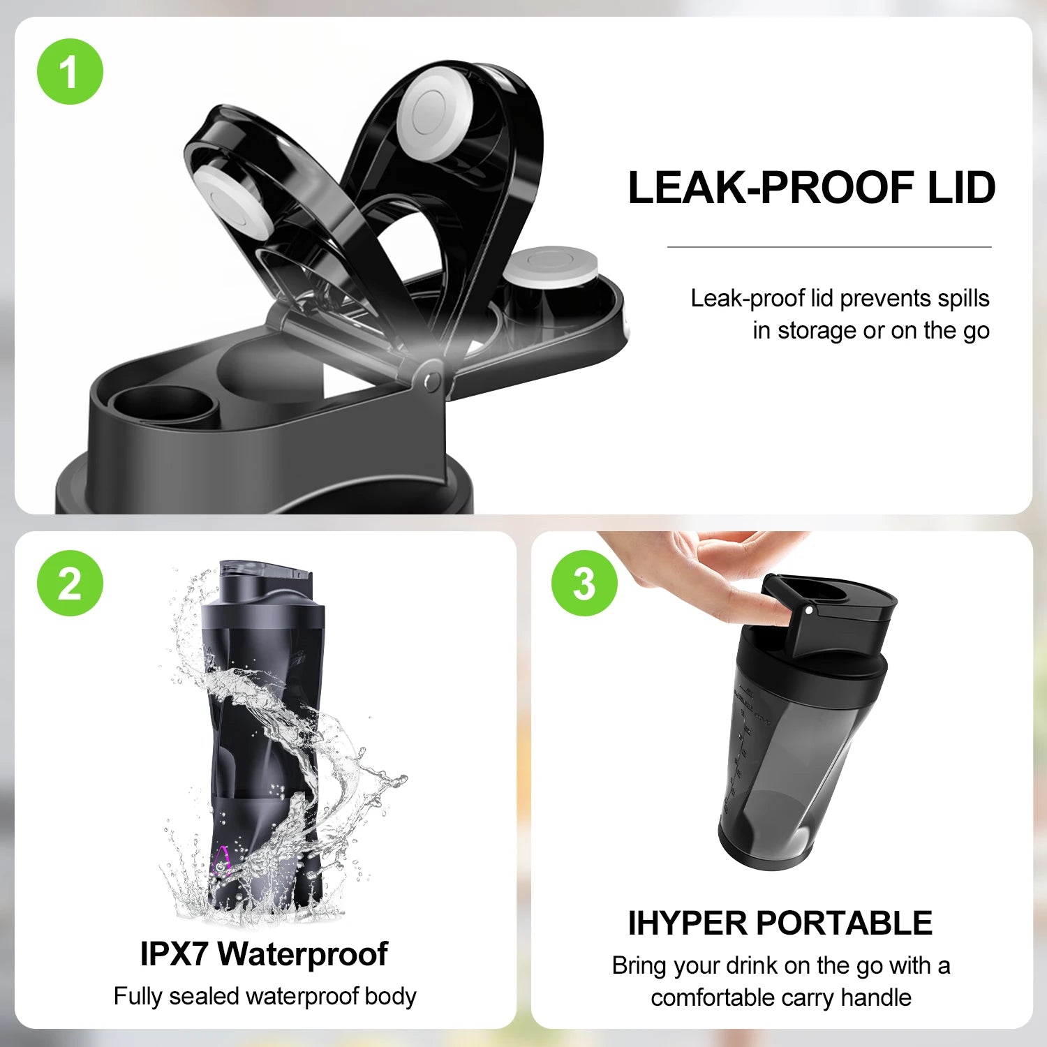 700ML Portable Electric Juicer Blender
