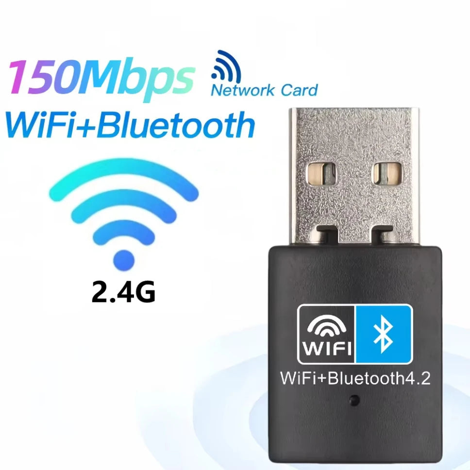 600Mbps USB WiFi & Bluetooth Adapter