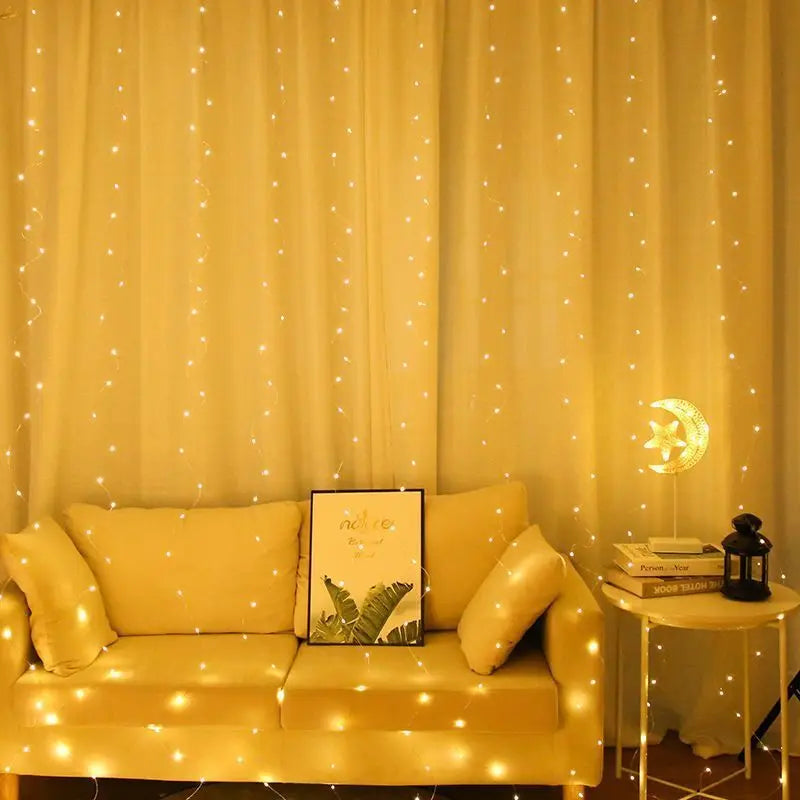 String Lights with Remote USB